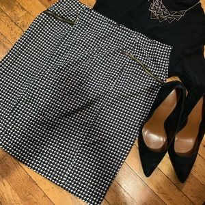Alfani Houndshooth Skirt